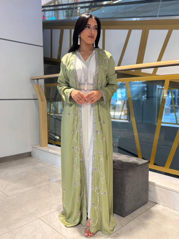 Green Ramadan Kaftan